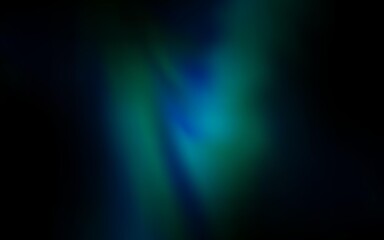 Dark BLUE vector blurred shine abstract background. Glitter abstract illustration with gradient design. Completely new design for your business.