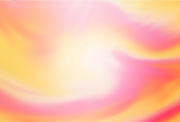 Light Orange vector blurred shine abstract texture. Creative illustration in halftone style with gradient. Background for designs.