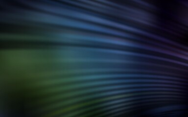 Fototapeta premium Dark Blue, Green vector background with bent lines. Shining colorful illustration in simple style. Elegant pattern for a brand book.