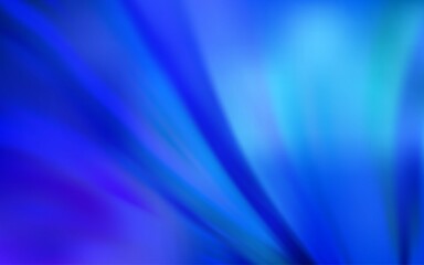 Dark BLUE vector blurred bright template. Modern abstract illustration with gradient. Elegant background for a brand book.