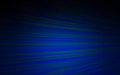 Dark BLUE vector background with straight lines. Glitter abstract illustration with colorful sticks. Pattern for ad, booklets, leaflets.