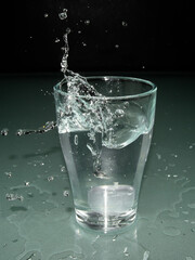 glass of water