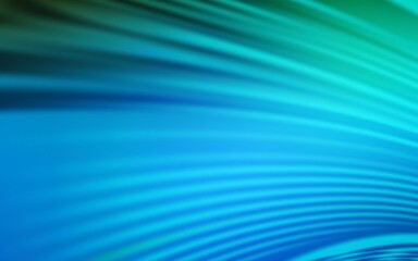 Dark BLUE vector background with lines. Geometric illustration in abstract style with gradient.  New composition for your brand book.