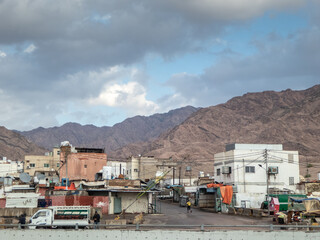 Slum Houses in Aqaba, Jordan