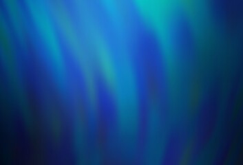 Dark BLUE vector colorful blur backdrop. New colored illustration in blur style with gradient. New style for your business design.