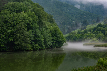 lake in the mountains