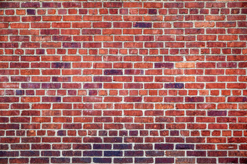 the old red brick wall