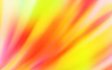 Obraz premium Light Red, Yellow vector glossy abstract layout. Creative illustration in halftone style with gradient. Blurred design for your web site.