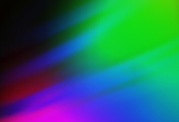 Dark Multicolor vector abstract bright template. A completely new colored illustration in blur style. Background for designs.