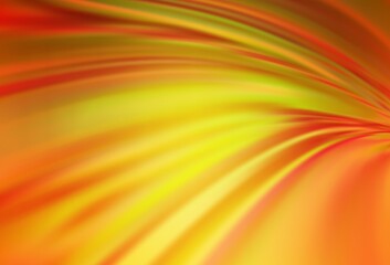 Light Orange vector colorful blur backdrop. New colored illustration in blur style with gradient. Blurred design for your web site.
