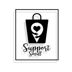 Support small poster