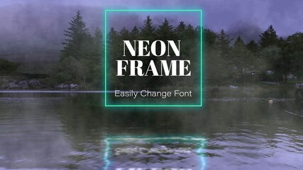 Atmospheric Environment Neon Titles