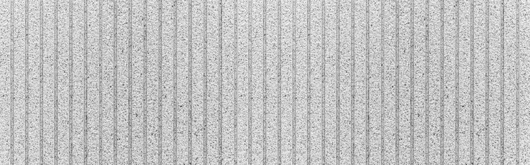 Panorama of Stone wall with stripes texture and seamless background
