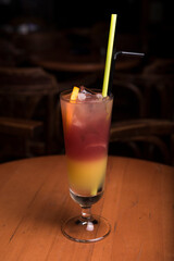 cocktail in a glass