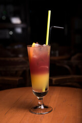 cocktail in a glass