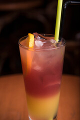 cocktail in a glass