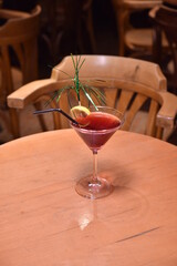 Cocktail in a glass