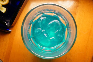 Cocktail in a glass