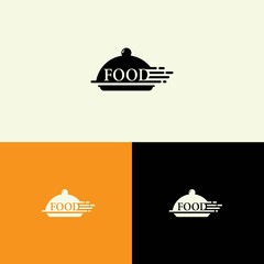 Fototapeta premium Restaurant logo template vector icon design