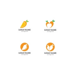 Mango logo template vector icon design