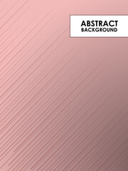Abstract template modern pink lines on burgundy background