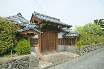 武家屋敷のある町　出水市麓