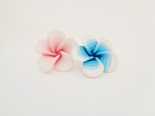 Artificial flower for craft with white background