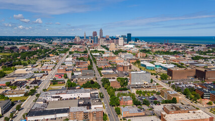 Naklejka premium Cleveland Ohio