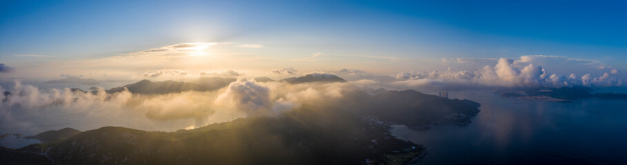 Beautiful Sunset in the mountains