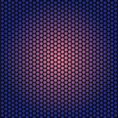 Blue and pink Carbon fiber Geometric grid background. Modern dark abstract vector texture.