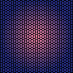 Blue and pink Carbon fiber Geometric grid background. Modern dark abstract vector texture.