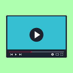 video player for web design