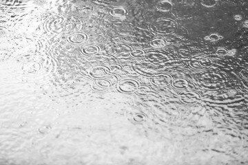 Black and white abstract water background Beautiful