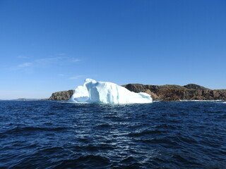 July Iceberg off the Coast of Newfoundland