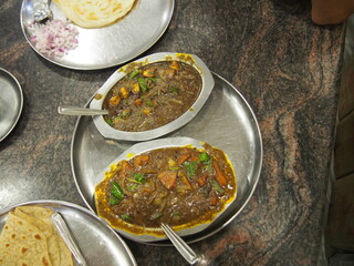 Curry and Chapati, Thiruvananthapuram (Trivandrum), Kerala, South India, India