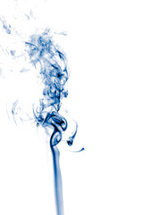 Fototapeta premium Smoke on white background