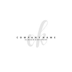 O K OK Initial handwriting and signature logo design with circle. Beautiful design handwritten logo for fashion, team, wedding, luxury logo.