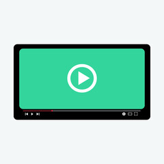 video player for web design