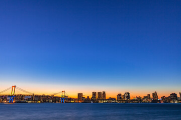 Fototapeta premium 東京都市夕景
