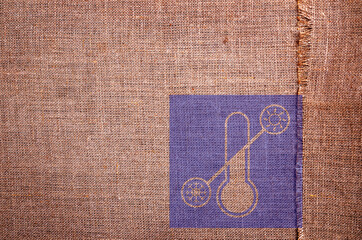 Stamp on sacking transportation of goods.