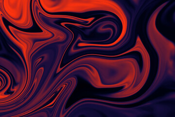 Fototapeta na wymiar Abstract background of colorful liquid liner. Abstract texture of liquid acrylic.