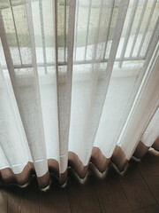 curtain with window