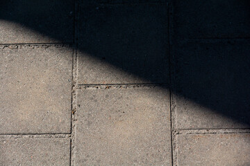 Fototapeta premium Close up of pavement concrete slabs