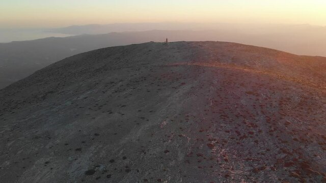 Sierra de Tejeda, Pico La Maroma in M&aacute;laga, Spain.