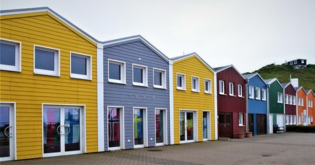 Hummerbuden auf Helgoland