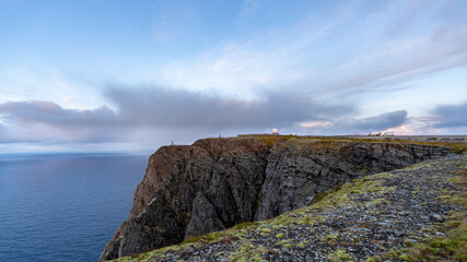 Nordkap auf der Insel Mageroya, Finnmark, Norwegen