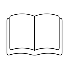 education book line style icon vector design
