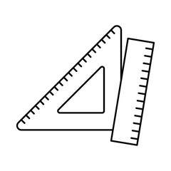 ruler line style icon vector design