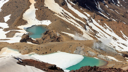 Fox Glacier in winter, New Zealand.