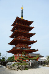 坂東三十三観音、円福寺、飯沼観音、五重塔